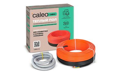 Нагревательная секция для теплого пола CALEO CABLE 18W-10, 1,4 м2