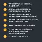 Терморегулятор CALEO С938 Wi-Fi (черный)