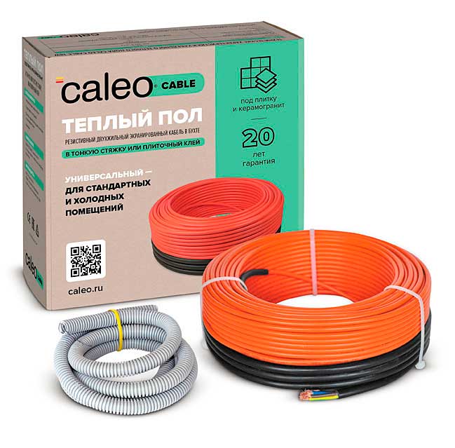 Нагревательный кабель для теплого пола CALEO CABLE